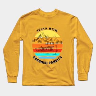 STAND WITH KASHMIRI PANDIT Long Sleeve T-Shirt